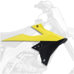 RADIATOR COVERS YELLOW/BLACK