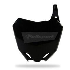 FRONT NUMBER PLATE BLACK