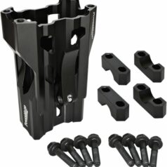 RISER 22 MM (7/8") ALUMINUM BLACK