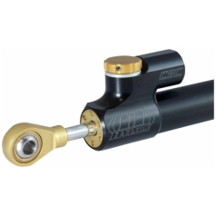 CSC STEERING DAMPER 160MM LINEAR BLACK