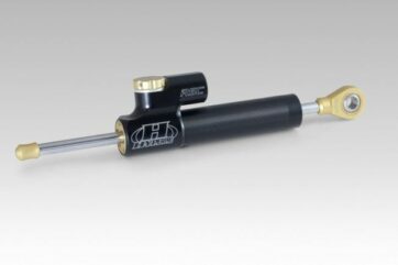 CSC STEERING DAMPER 68MM LINEAR REVERED BLACK
