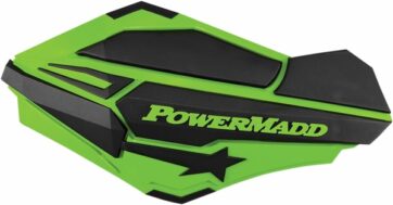 HANDGUARDS GRN/BLK