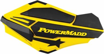 HANDGUARDS YEL/BLK SUZ