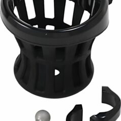 DRINK HOLDER WITH BAR MOUNT 1,25" BLACK