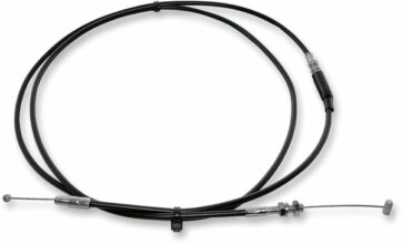 THROTTLE CABLE EXTENSION KIT CUSTOM REPLACEMENT BLACK | CHROME