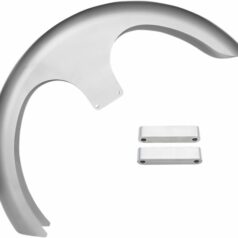FRONT FENDER 5.5" FOR 21" WHEELS / NATURAL-RAW / STEEL