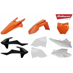 KTM - orange/vit/svart - EXC-F 250-500 17-19 OEM