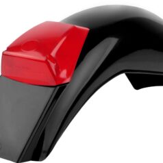 Bakskärm ink baklampa - svart enduro