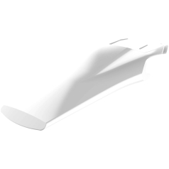 Bakskärm - vit - Husqvarna FE/FC 250-450 22-23, FX 350-450 22-23, TC 125-250 22-23, TE 150-300 I 22-23, TX 125-300 I 22-23