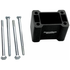 RISER  50,8 MM (2") ALUMINUM BLACK