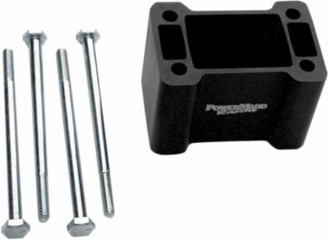 RISER  50,8 MM (2") ALUMINUM BLACK
