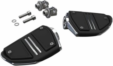 FOOTPEG T-RAIL W/MNT CHR