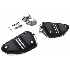 FOOTPEG T-RAIL MNT ST CHR