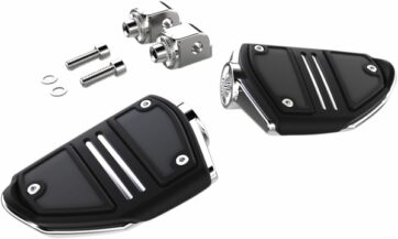 FOOTPEG T-RAIL MNT ST CHR