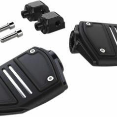FOOTPEG T-RAIL MNT ST BLK