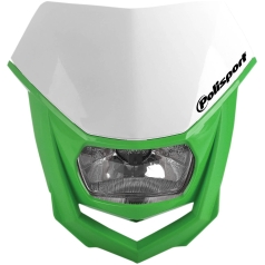 HALO HALOGEN HEADLIGHT APPROVED 12V/35/5W GREEN