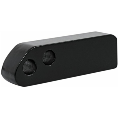 MOUNTING BLOCK HEADLIGHT EXTENSION BLACK