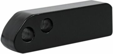 MOUNTING BLOCK HEADLIGHT EXTENSION BLACK