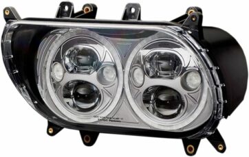 LED HEADLAMP TRUBEAM CHROME
