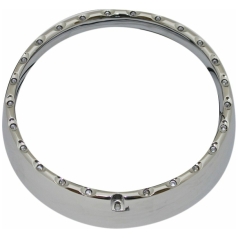 HEADLAMP LED HALO TRIM RING CHROME