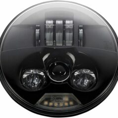 7" LED HEADLAMP BLACK - HD Touring m.m
