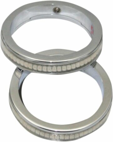 TURN SIGNALS LED FORK WRAP AROUND 56MM CHROME