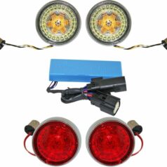 SIGNAL KIT 10-13 FLHX CHR