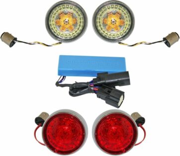 SIGNAL KIT 10-13 FLHX CHR