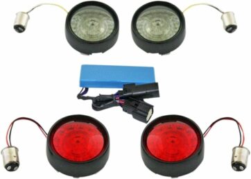 SIGNAL KIT 10-13 FLHX BLK