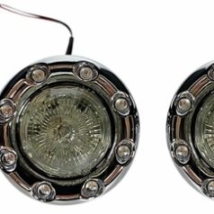 LIGHT LED BLTRNG CHR/SMK