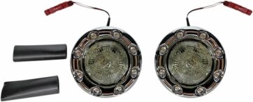LIGHT LED BLTRNG CHR/SMK