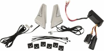 LIGHT KIT SNAKE EYE FOR TOUR-PAK CHROME