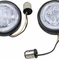 SIGNAL LIGHT INSERTS FANG FRONT BLACK