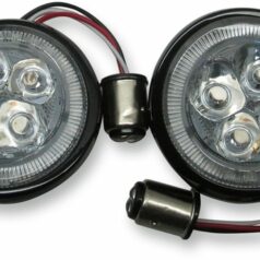 SIGNAL LIGHT INSERTS FANG REAR BLACK