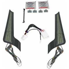LIGHT FASCIA 06-09BLK/SMK