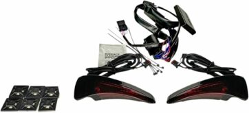 LIGHT B-REST FLH BLK/RED