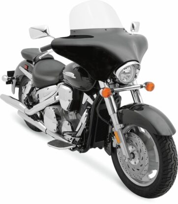 WINDSHIELD STANDARD BATWING-FAIRING 9" CLEAR
