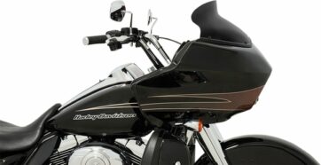WINDSHIELD SPOILER OEM-FAIRING HARLEY DAVIDSON® 6.5" GRADIENT BLACK