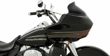 WINDSHIELD SPOILER OEM-FAIRING HARLEY DAVIDSON® 5.5" GRADIENT BLACK