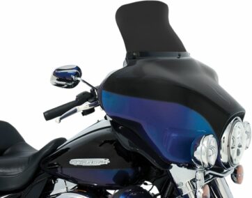 WINDSHIELD SPOILER OEM-FAIRING HARLEY DAVIDSON® 9" DARK SMOKE