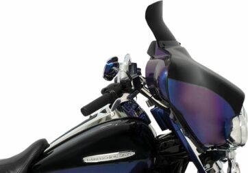WINDSHIELD SPOILER OEM-FAIRING HARLEY DAVIDSON® 6.5" DARK SMOKE
