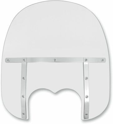 WINDSHIELD REPLACEMENT MEMPHIS FATS BOB DUAL 17" CLEAR