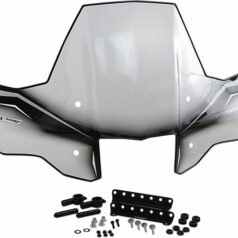 WINDSHIELD COBRA PROTEK 20" POLYCARBONATE CUSTOM REPLACEMENT CLEAR