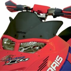 WINDSHIELD COBRA™ 12" POLYCARBONATE CUSTOM REPLACEMENT BLACK