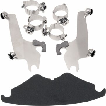 MOUNTING KIT TRIGGER-LOCK SPORTSHIELD-WINDSHIELD POLISHED