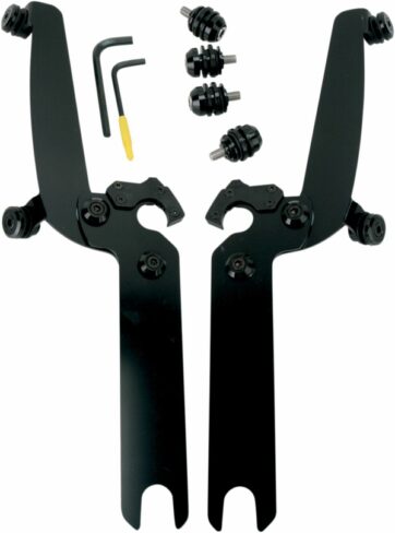 MOUNTING KIT TRIGGER-LOCK SPORTSHIELD-WINDSHIELD BLACK