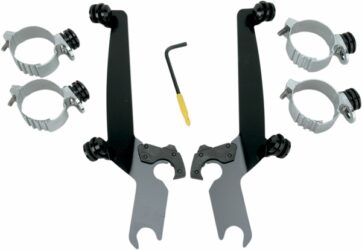 MOUNTING KIT TRIGGER-LOCK SPORTSHIELD-WINDSHIELD BLACK