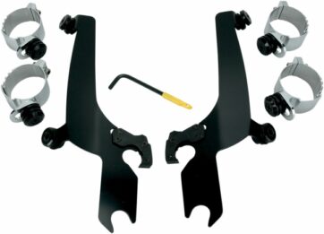 MOUNTING KIT TRIGGER-LOCK SPORTSHIELD-WINDSHIELD BLACK