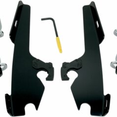 MOUNTING KIT TRIGGER-LOCK MEMPHIS FATS/SLIM-WINDSHIELD BLACK
