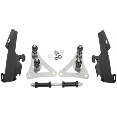 MOUNTING KIT TRIGGER-LOCK MEMPHIS FATS/SLIM-WINDSHIELD BLACK